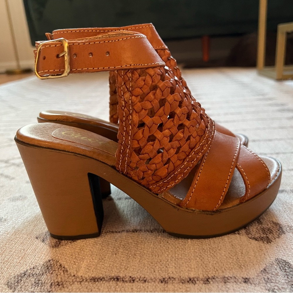 NEW! Beautiful Handmade Mexican Huarache Heels